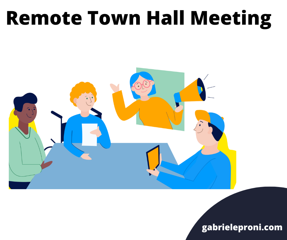 Remote Town Hall Meeting