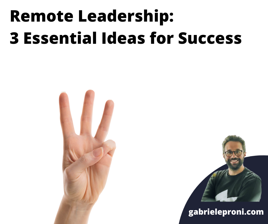 Remote Leadership Ideas